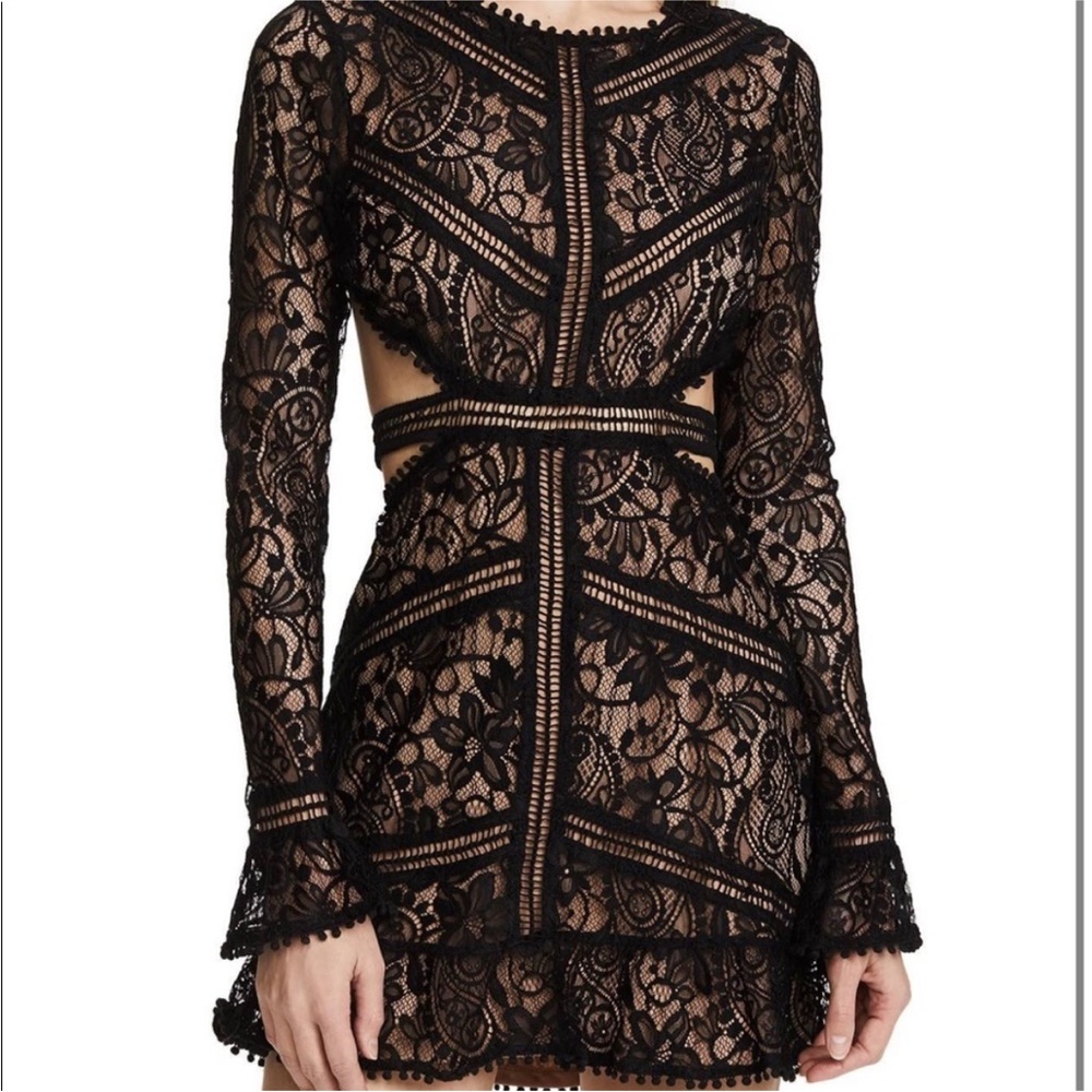 For love and lemons emerie cutout dress